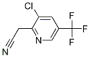 2-(3-氯-5-(三氟甲基)吡啶-2-基)乙腈結(jié)構(gòu)式_157764-10-8結(jié)構(gòu)式