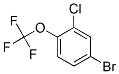 Benzene, 4-bromo-2-chloro-1-(trifluoromethoxy)-Structure,158579-80-7Structure Benzene, 4-bromo-2-chloro-1-(trifluoromethoxy)- Structure,158579-80-7Structure