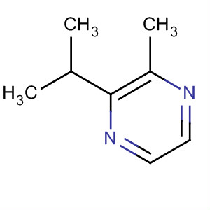 2-異丙基-3-甲基吡嗪結(jié)構(gòu)式_15986-81-9結(jié)構(gòu)式
