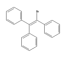 Bromotriphenylethylene Structure,1607-57-4Structure