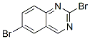 2,6-二溴喹唑啉結(jié)構(gòu)式_161425-75-8結(jié)構(gòu)式