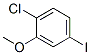 2-氯-5-碘苯甲醚結(jié)構(gòu)式_161949-50-4結(jié)構(gòu)式