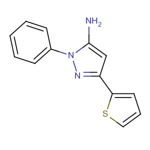 1-苯基-3-(2-噻吩)-1H-吡唑-5-胺結(jié)構(gòu)式_161952-26-7結(jié)構(gòu)式