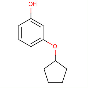 3-(環(huán)戊基氧基)苯酚結(jié)構(gòu)式_163419-05-4結(jié)構(gòu)式
