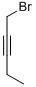 1-Bromo-2-pentyne Structure,16400-32-1Structure