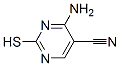 4-Amino-2-mercaptopyrimidine-5-carbonitrile Structure,16462-26-3Structure