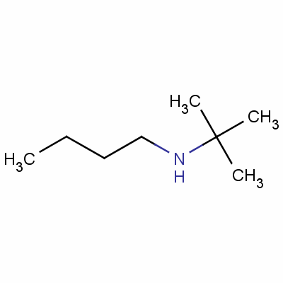 N-叔丁基-1-丁胺結(jié)構(gòu)式_16486-74-1結(jié)構(gòu)式