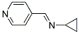 (9ci)-n-(4-吡啶亞甲基)-環(huán)丙胺結(jié)構(gòu)式_165806-97-3結(jié)構(gòu)式