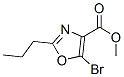 4-Oxazolecarboxylicacid,5-bromo-2-propyl-,methylester(9ci)Structure,166591-42-0Structure 4-Oxazolecarboxylicacid,5-bromo-2-propyl-,methylester(9ci) Structure,166591-42-0Structure