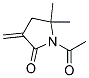 (9ci)-1-乙?；?5,5-二甲基-3-亞甲基-2-吡咯烷酮結(jié)構(gòu)式_167281-21-2結(jié)構(gòu)式