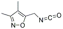 (9ci)-5-(異氰酰基甲基)-3,4-二甲基-異噁唑結構式_167951-41-9結構式
