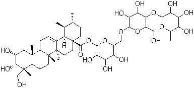 Asiaticoside Structure,16830-15-2Structure