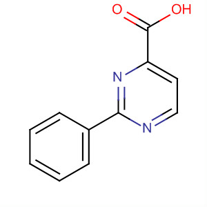 2-苯基-4-嘧啶羧酸結構式_16879-53-1結構式