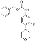 (3-Fluoro-4-morpholin-4-yl-phenyl)-carbamic acid benzyl ester Structure,168828-81-7Structure