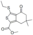 3-(乙基硫代)-6,6-二甲基-4-氧代-4,5,6,7-四氫苯并[c]噻吩-1-羧酸甲酯結構式_172516-42-6結構式
