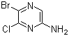 2-Amino-5-bromo-6-chloropyrazine Structure,173253-42-4Structure