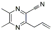 (9CI)-5,6-二甲基-3-(2-丙烯基)-吡嗪甲腈結構式_173417-49-7結構式