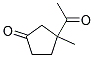 (9ci)-3-乙?；?3-甲基-環(huán)戊酮結(jié)構(gòu)式_173547-34-7結(jié)構(gòu)式