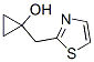 1-(2-噻唑甲基)-環(huán)丙醇結(jié)構(gòu)式_174183-99-4結(jié)構(gòu)式