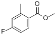 Methyl 4-fluoro-2-methylbenzoate Structure,174403-69-1Structure