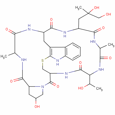 PhalloidinStructure,17466-45-4Structure Phalloidin Structure,17466-45-4Structure