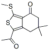 1-乙?；?6,6-二甲基-3-甲基硫代-4,5,6,7-四氫苯并[c]噻吩-4-酮結(jié)構(gòu)式_175202-49-0結(jié)構(gòu)式