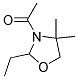 Oxazolidine, 3-acetyl-2-ethyl-4,4-dimethyl-(9ci)Structure,175553-59-0Structure Oxazolidine, 3-acetyl-2-ethyl-4,4-dimethyl-(9ci) Structure,175553-59-0Structure