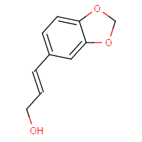3-(1,3-苯并二氧雜環(huán)戊烯-5-基)-2-丙烯-1-醇結(jié)構(gòu)式_17581-86-1結(jié)構(gòu)式