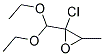 Oxirane, 2-chloro-2-(diethoxymethyl)-3-methyl-(9ci)Structure,175983-09-2Structure Oxirane, 2-chloro-2-(diethoxymethyl)-3-methyl-(9ci) Structure,175983-09-2Structure