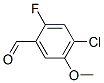 4-Chloro-2-fluoro-5-methoxybenzaldehydeStructure,177034-24-1Structure 4-Chloro-2-fluoro-5-methoxybenzaldehyde Structure,177034-24-1Structure
