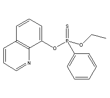 喹硫磷結(jié)構式_1776-83-6結(jié)構式
