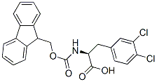 FMOC-L-3,4-Dichlorophe Structure,177966-59-5Structure