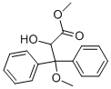 2-Hydroxy-3-methoxy-3,3-diphenylpropanoic acid methyl ester Structure,178306-47-3Structure
