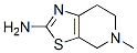 5-Methyl-4,5,6,7-tetrahydro[1,3]thiazolo[5,4-c]pyridin-2-amine Structure,17899-48-8Structure