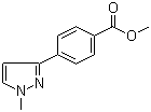 Methyl 4-(1-methyl-1h-pyrazol-3-yl)benzoate Structure,179057-11-5Structure