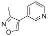 (9CI)-3-(3-甲基-4-異噁唑)-吡啶結構式_181178-92-7結構式