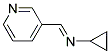 (9ci)-n-(3-吡啶亞甲基)-環(huán)丙胺結構式_183608-99-3結構式