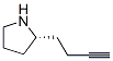 (R)-(9CI)-2-(3-丁炔)-吡咯烷結(jié)構(gòu)式_185114-98-1結(jié)構(gòu)式