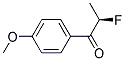 (r)-(9ci)-2-氟-1-(4-甲氧基苯基)-1-丙酮結構式_186410-79-7結構式