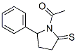 (9ci)-1-乙?；?5-苯基-2-吡咯烷硫酮結(jié)構(gòu)式_187276-87-5結(jié)構(gòu)式