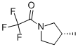 (R)-(9CI)-3-甲基-1-(三氟乙?；?-吡咯烷結(jié)構(gòu)式_187670-58-2結(jié)構(gòu)式