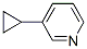 3-環(huán)丙基吡啶結(jié)構(gòu)式_188918-72-1結(jié)構(gòu)式