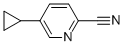 (9ci)-5-環(huán)丙基-2-吡啶甲腈結構式_188918-74-3結構式