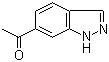 Ethanone, 1-(1H-indazol-6-yl)-Structure,189559-85-1Structure Ethanone, 1-(1H-indazol-6-yl)- Structure,189559-85-1Structure