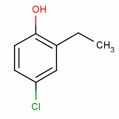 2-氯-4-乙基苯酚結(jié)構(gòu)式_18980-00-2結(jié)構(gòu)式