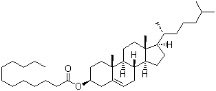 膽固醇月桂酸酯結(jié)構(gòu)式_1908-11-8結(jié)構(gòu)式