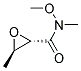 反式-(9ci)-n-甲氧基-n,3-二甲基-環(huán)氧乙烷羧酰胺結構式_193634-78-5結構式