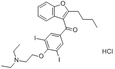 Amiodarone hydrochlorideStructure,19774-82-4Structure Amiodarone hydrochloride Structure,19774-82-4Structure