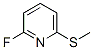 2-氟-6-(甲基硫代)吡啶結(jié)構(gòu)式_198896-18-3結(jié)構(gòu)式