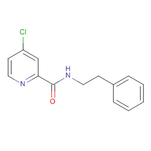 4-氯-n-苯乙基吡啶甲酰胺結(jié)構(gòu)式_199477-95-7結(jié)構(gòu)式